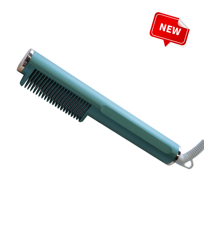 ZUOER ZR-009 Naturally Straightening Comb Electric Hair Straightening Brush Wholesale with 6-level temperature control