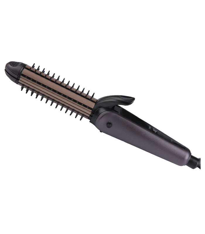 Professional Ceramic Straightening and Curing Flat Iron ZR-090 Wholesale Private Label Hair Curler and Straightener