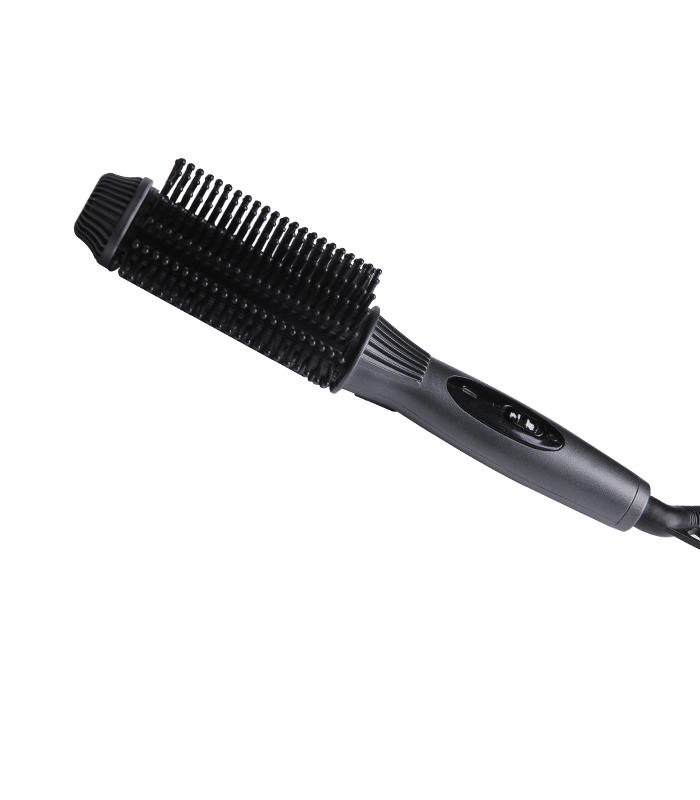 LED Hair Straightening Brush Hot Sell Electric Hair Brush Straightener Amazon hot sell ZR-070A