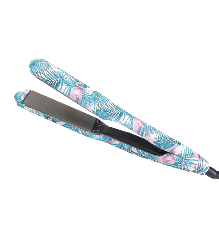 How does the Ceramic Coating technology in hair straighteners distribute heat evenly across the hair strands for consistent results?